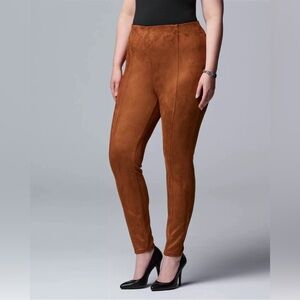 vera want suede leggings